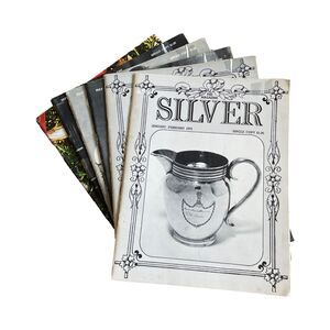 1973 Silver The Magazine; Complete Year (Set of 6)